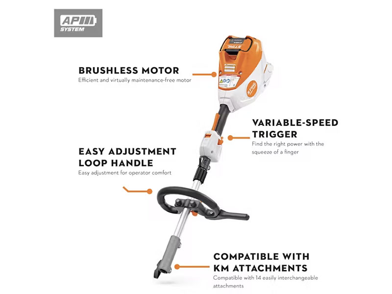 Stihl KMA 120 R w/ AP 300 S Battery & AL 301 Charger in Mio, Michigan - Photo 2