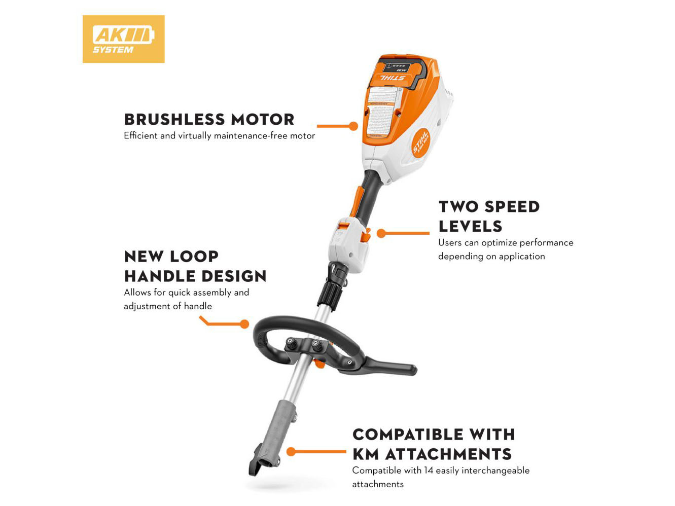 Stihl KMA 80 R Set w/FS-KM in Stratford, Wisconsin - Photo 2