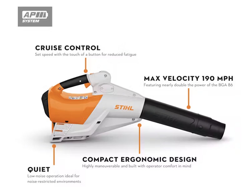 Stihl BGA 250 w/ AP 300 S Battery & AL 301 Charger in Calmar, Iowa - Photo 2