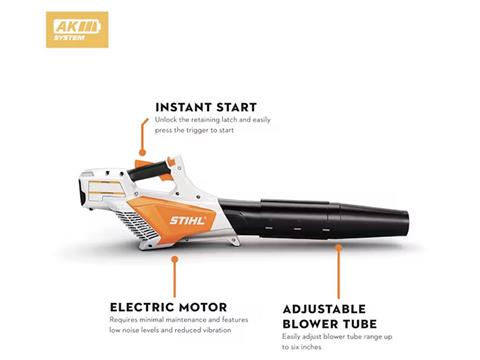 Stihl BGA 57 w/ AK 20 Battery & AL 101 Charger in Calmar, Iowa - Photo 2