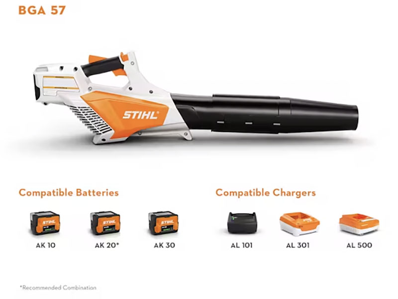 Stihl BGA 57 w/ AK 20 Battery & AL 101 Charger in Calmar, Iowa - Photo 3