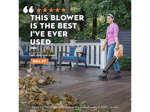 Stihl BGA 57 w/ AK 20 Battery & AL 101 Charger in Calmar, Iowa - Photo 4