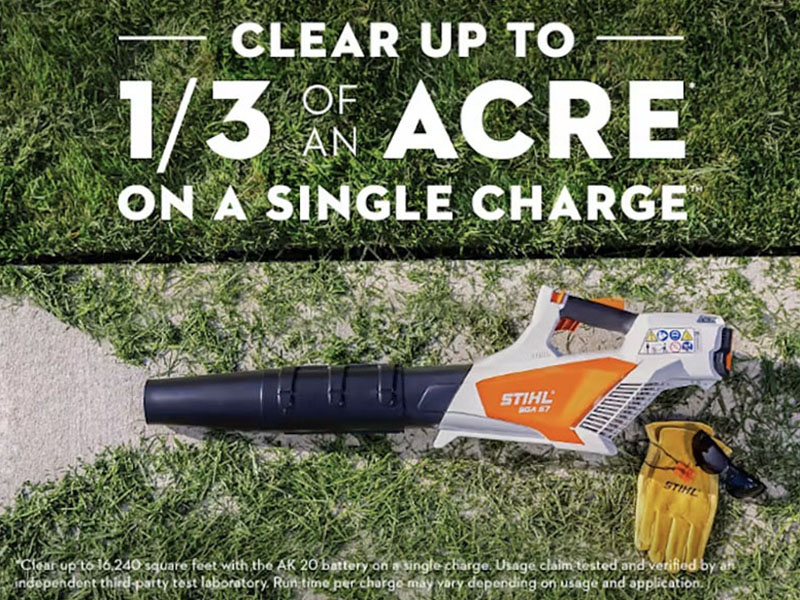 Stihl BGA 57 w/ AK 20 Battery & AL 101 Charger in Calmar, Iowa - Photo 5