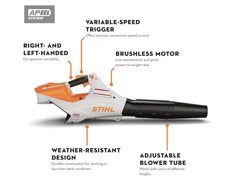 Stihl BGA 86 w/o Battery & Charger in Calmar, Iowa - Photo 2