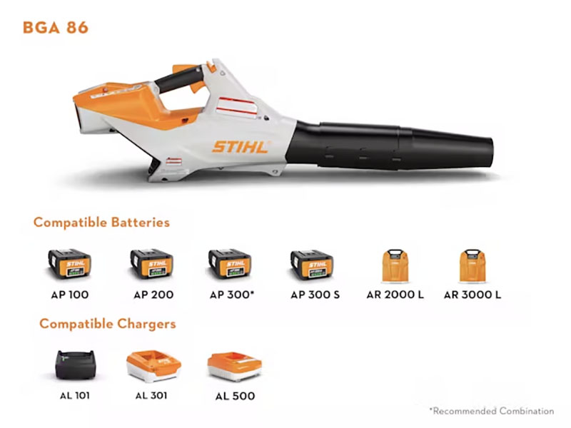 Stihl BGA 86 w/o Battery & Charger in Calmar, Iowa - Photo 3