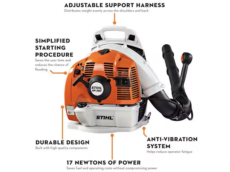 Stihl BR 350 in Calmar, Iowa - Photo 2