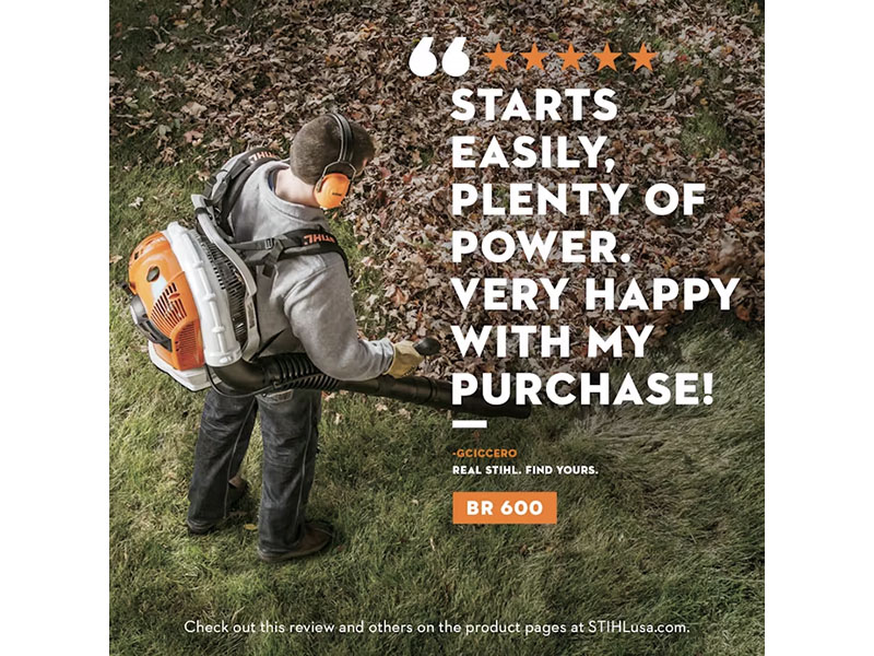 Stihl BR 600 in Calmar, Iowa - Photo 3