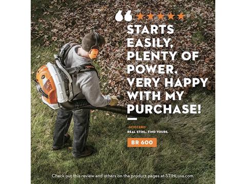 Stihl BR 600 in Calmar, Iowa - Photo 3