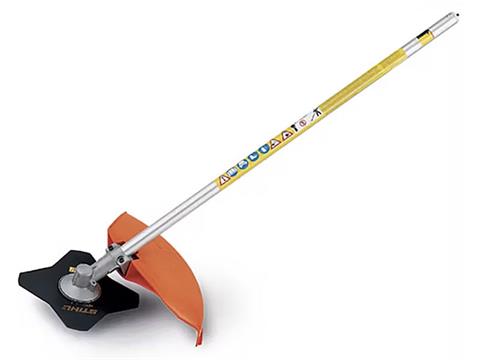 Stihl FS-KM Brushcutter w/ Four-Tooth Grass Blade in Calmar, Iowa