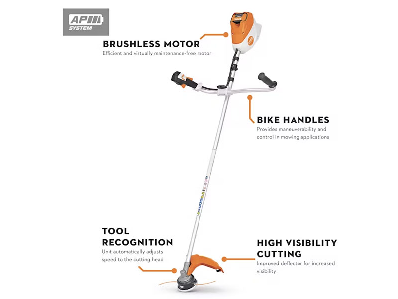 Stihl FSA 120 w/ AP 300 S Battery & AL 301 Charger in Calmar, Iowa - Photo 2