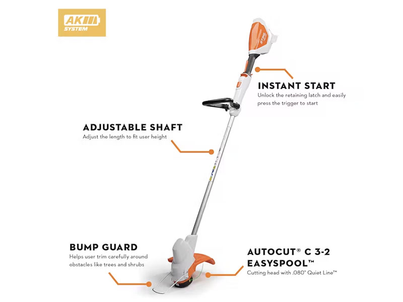 Stihl FSA 57 w/ AK 10 Battery & AL 101 Charger in Mio, Michigan - Photo 2
