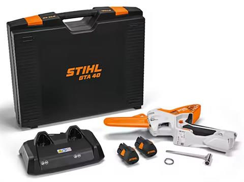 Stihl GTA 40 w/ 2 AS 2 Batteries & AL 5-2 Charger