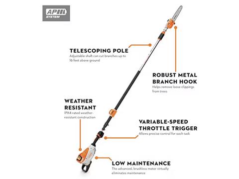 Stihl HTA 135 w/ AP 300 S Battery & AL 301 Charger in Calmar, Iowa - Photo 2