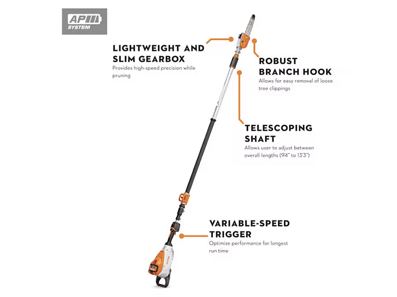 Stihl HTA 160 w/ AP 300 S Battery & AL 301 Charger in Calmar, Iowa - Photo 2