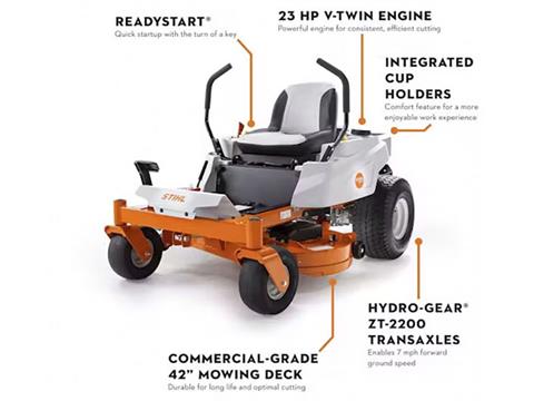 2024 Stihl RZ 142 42 in. Briggs & Stratton 23 hp in Calmar, Iowa - Photo 3
