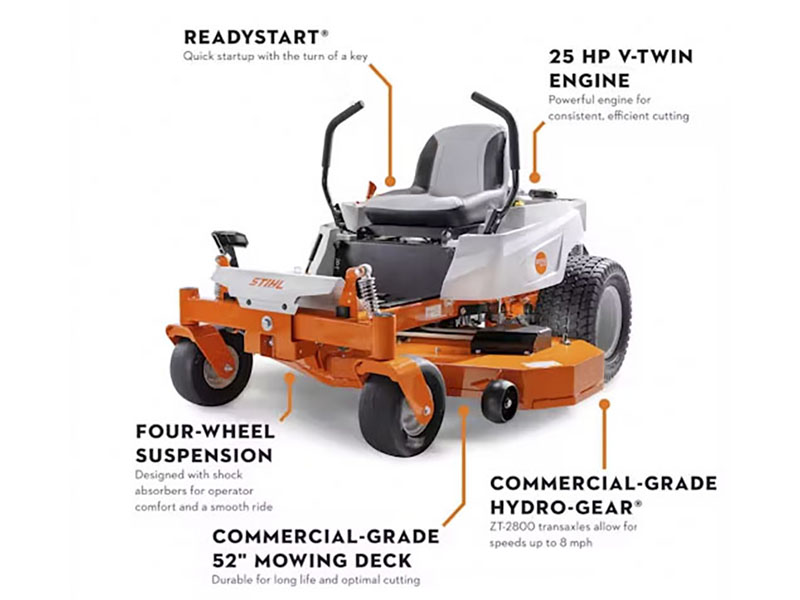 2024 Stihl RZ 152 52 in. Briggs & Stratton 25 hp in Calmar, Iowa - Photo 3