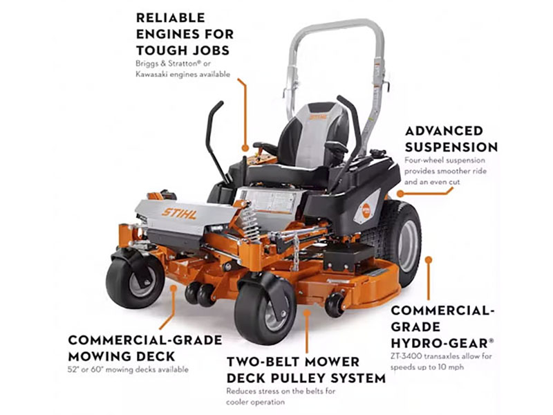 2024 Stihl RZ 560 60 in. Briggs & Stratton 27 hp in Calmar, Iowa - Photo 2