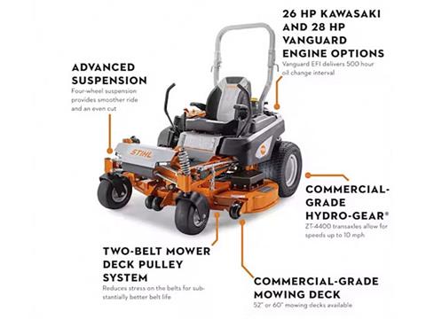 2024 Stihl RZ 752i 52 in. Vanguard EFI w/ Oil Guard 28 hp in Calmar, Iowa - Photo 2