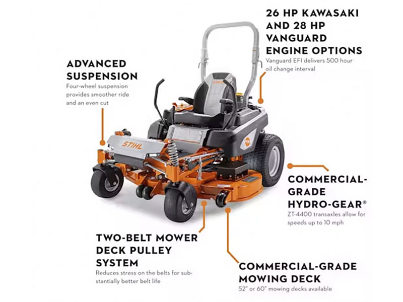 2024 Stihl RZ 752i K 52 in. Kawasaki EFI 26 hp in Calmar, Iowa - Photo 2