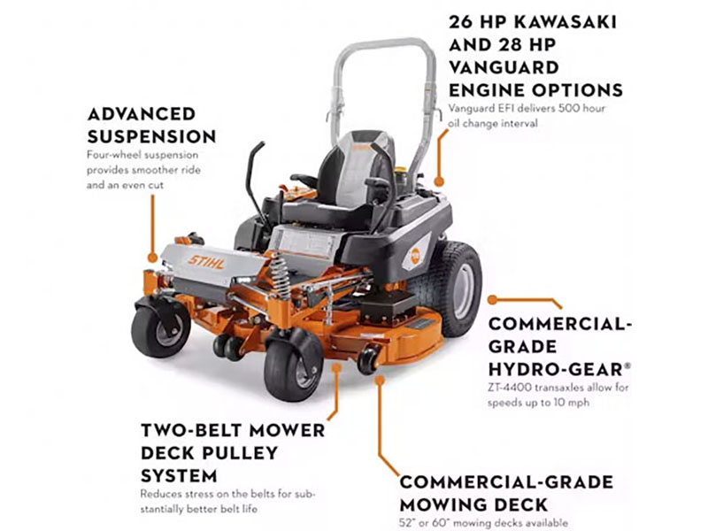 2024 Stihl RZ 760i K 60 in. Kawasaki EFI 26 hp in Calmar, Iowa - Photo 3