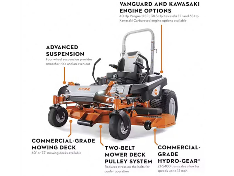 2024 Stihl RZ 960 K 60 in. Kawasaki 35 hp in Calmar, Iowa - Photo 2