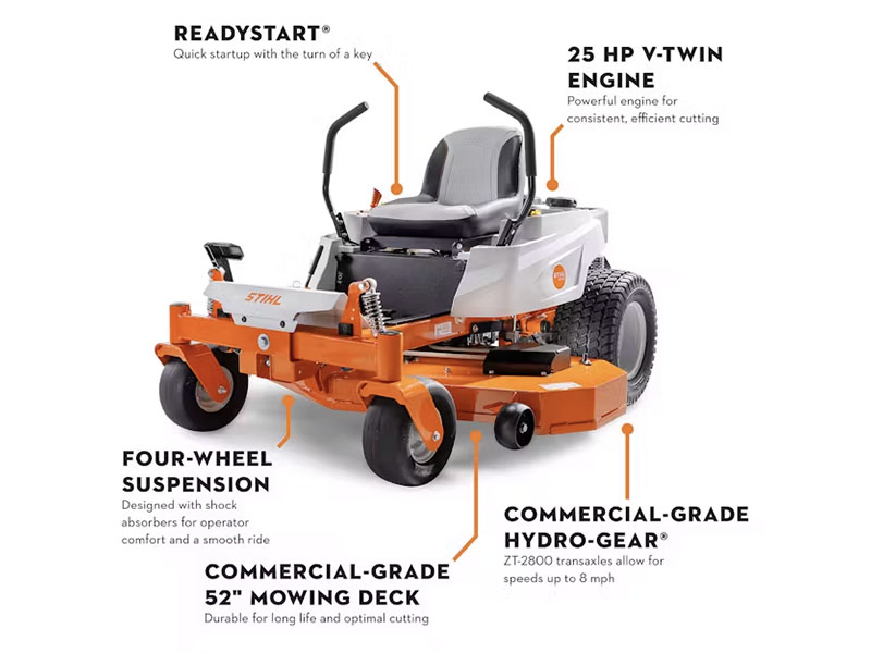 2025 Stihl RZ 152 52 in. Briggs & Stratton 25 hp in Calmar, Iowa - Photo 3