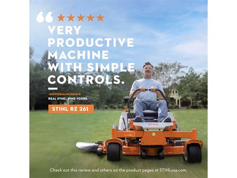2025 Stihl RZ 261 61 in. Briggs & Stratton 25 hp in Calmar, Iowa - Photo 4