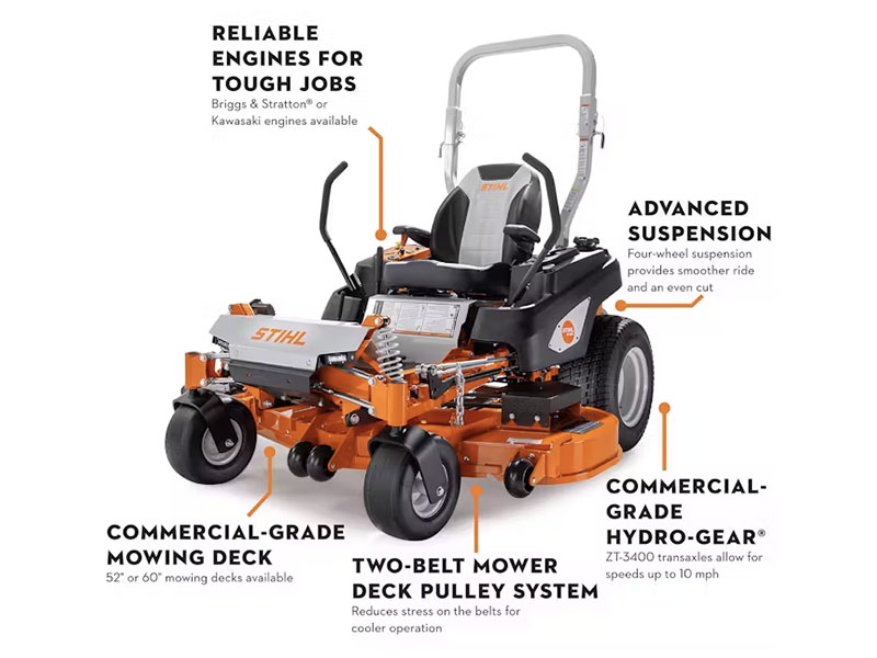2025 Stihl RZ 560 K 60 in. Kawasaki 24 hp in Calmar, Iowa - Photo 2