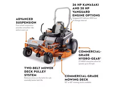 2025 Stihl RZ 752i 52 in. Vanguard EFI w/ Oil Guard 28 hp in Calmar, Iowa - Photo 2