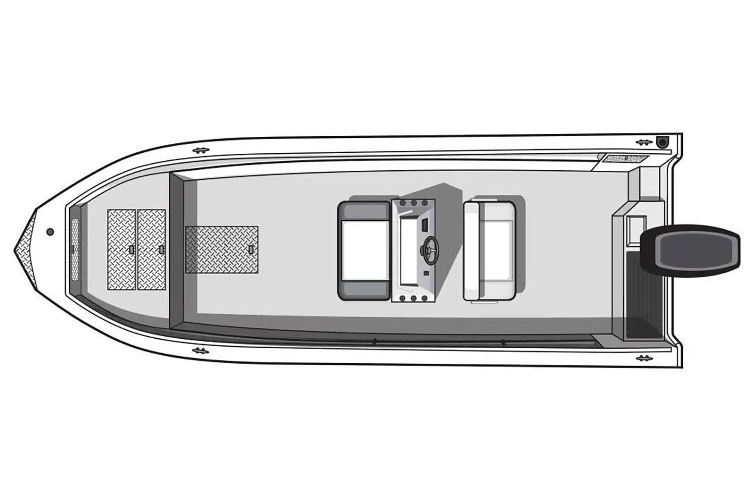 New 2024 Smoker Craft Pro Sportsman 2072 CC Power Boats