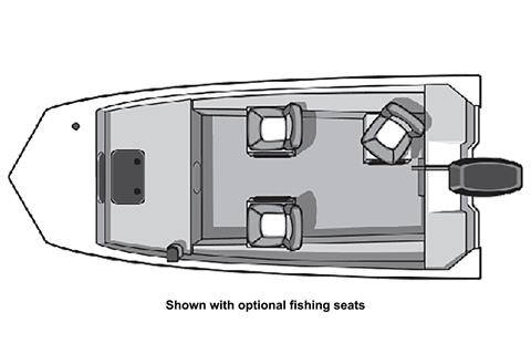 2025 Smoker Craft Sportsman 1660 in Saint Cloud, Minnesota - Photo 3
