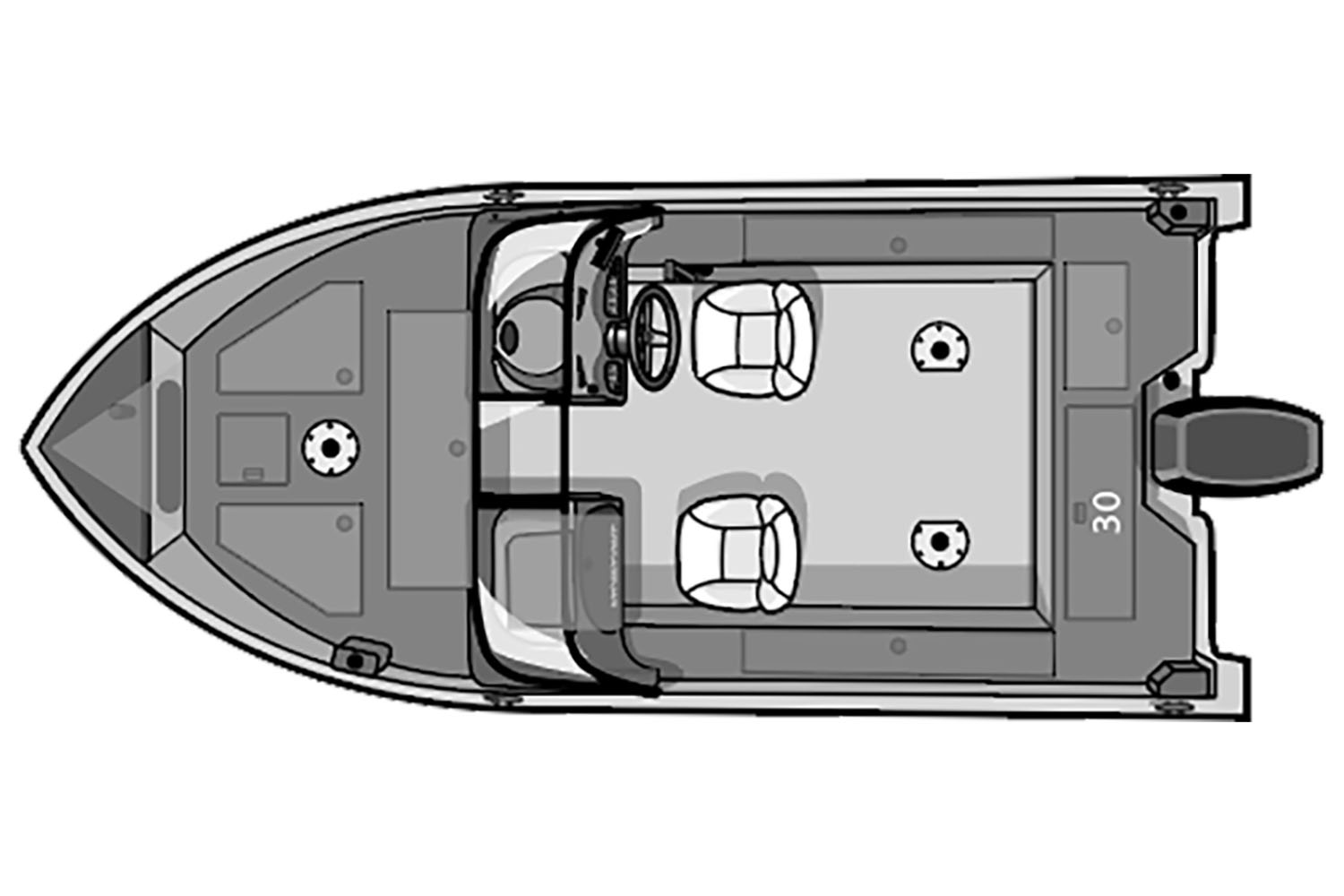 2025 Smoker Craft Excursion 166 DC in Saint Cloud, Minnesota - Photo 3