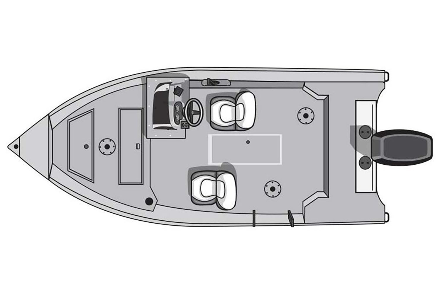 2025 Smoker Craft Angler 16 XL SC in Saint Cloud, Minnesota - Photo 2