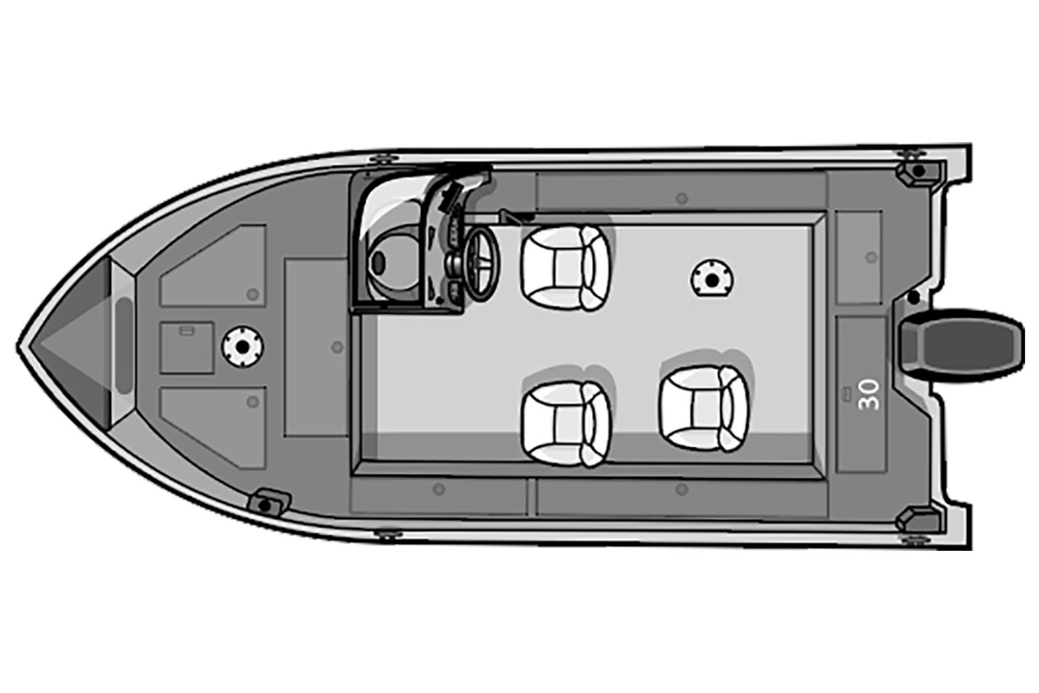 2025 Smoker Craft Excursion 176 SC in Saint Cloud, Minnesota - Photo 3