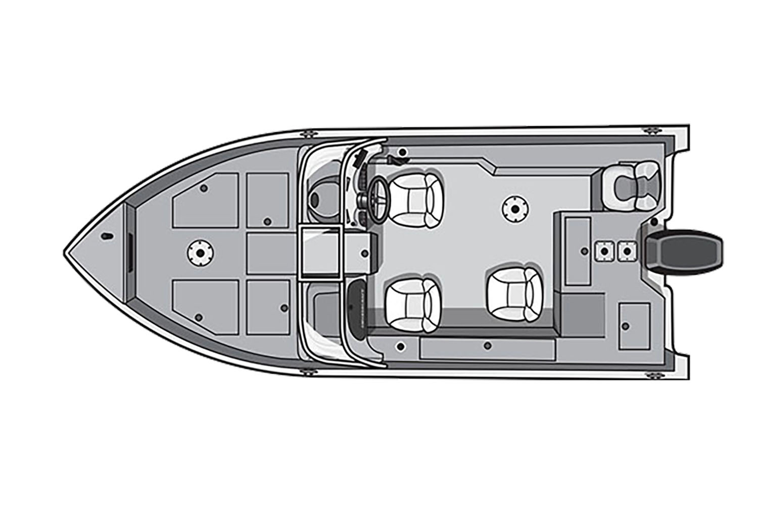 2025 Smoker Craft Adventurer 188 DC in Saint Cloud, Minnesota - Photo 4