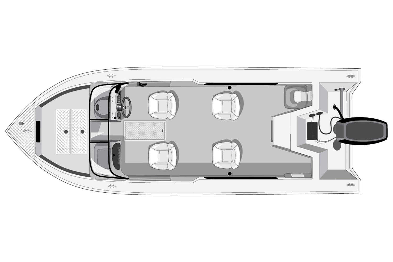 2025 Smoker Craft Adventurer 210 GLS Troller in Saint Cloud, Minnesota - Photo 4