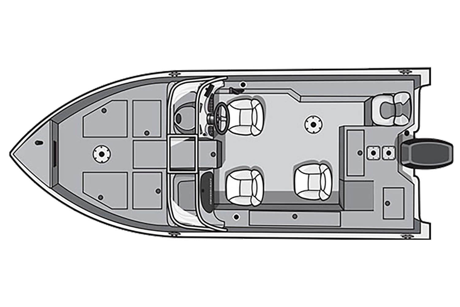 2025 Smoker Craft Adventurer 188 FNS in Saint Cloud, Minnesota - Photo 2