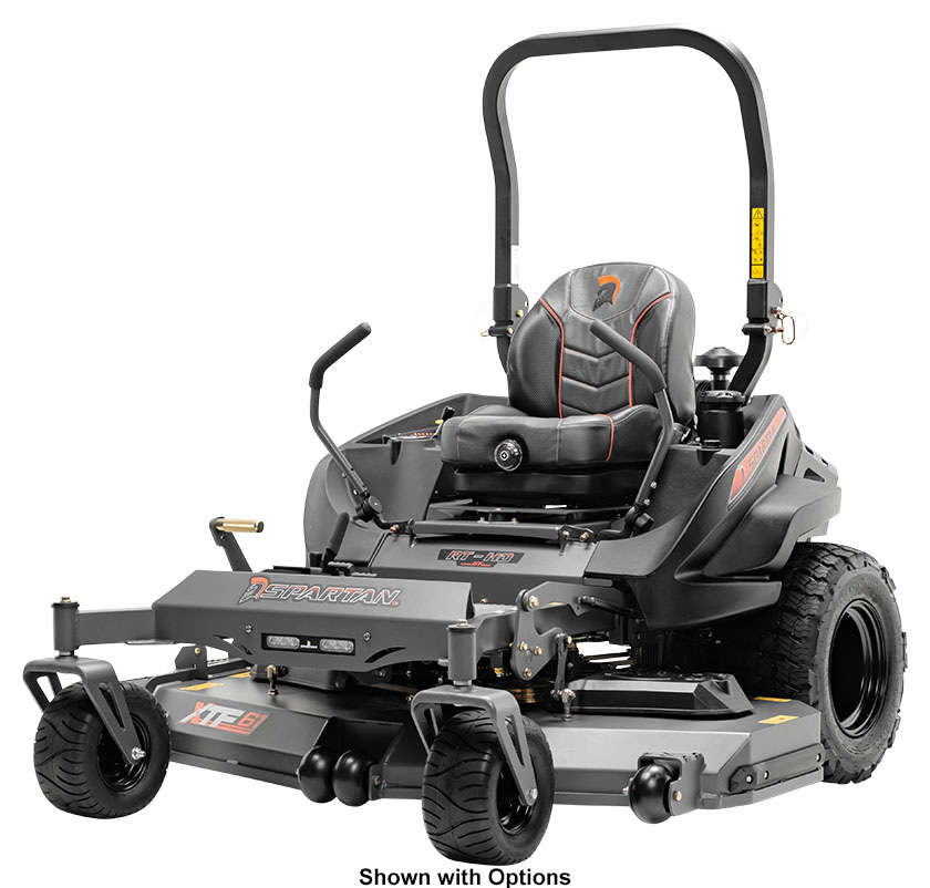 JUST T TWIN 黒/グレー New Spartan Mowers & UTVs RT-HD 61 in. Kawasaki FX1000 35 hp