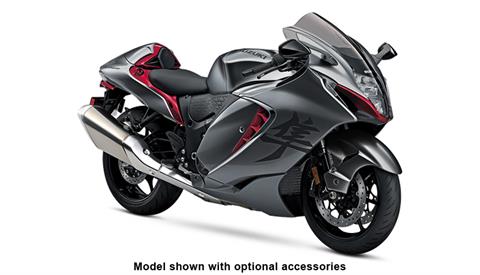 Hayabusa red and white 2025