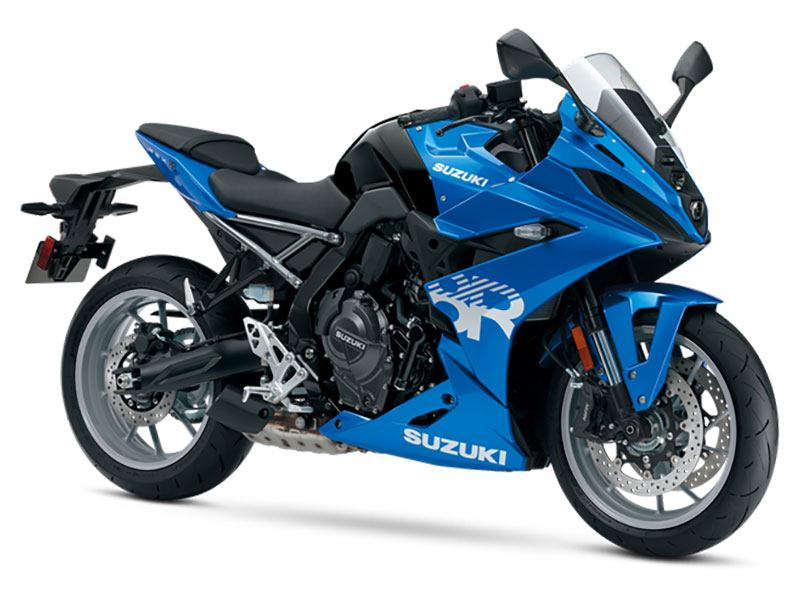 New 2024 Suzuki GSX 8R Motorcycles in NJ Metallic Triton Blue