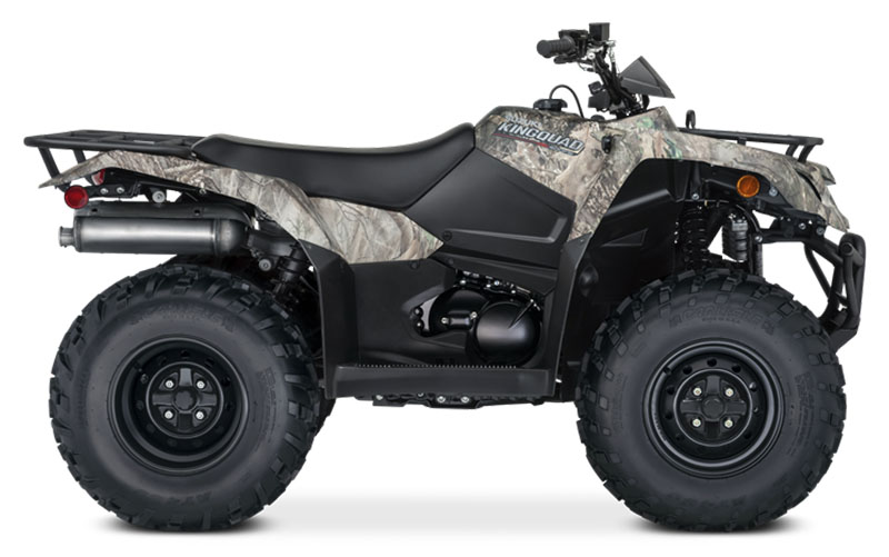 2025 Suzuki KingQuad 400FSi Camo in West Bridgewater, Massachusetts - Photo 1