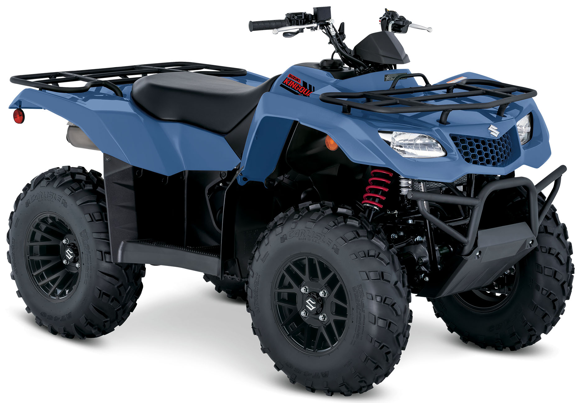 New 2027 Suzuki KingQuad 400ASi SE Armored Blue Gray | ATVs in