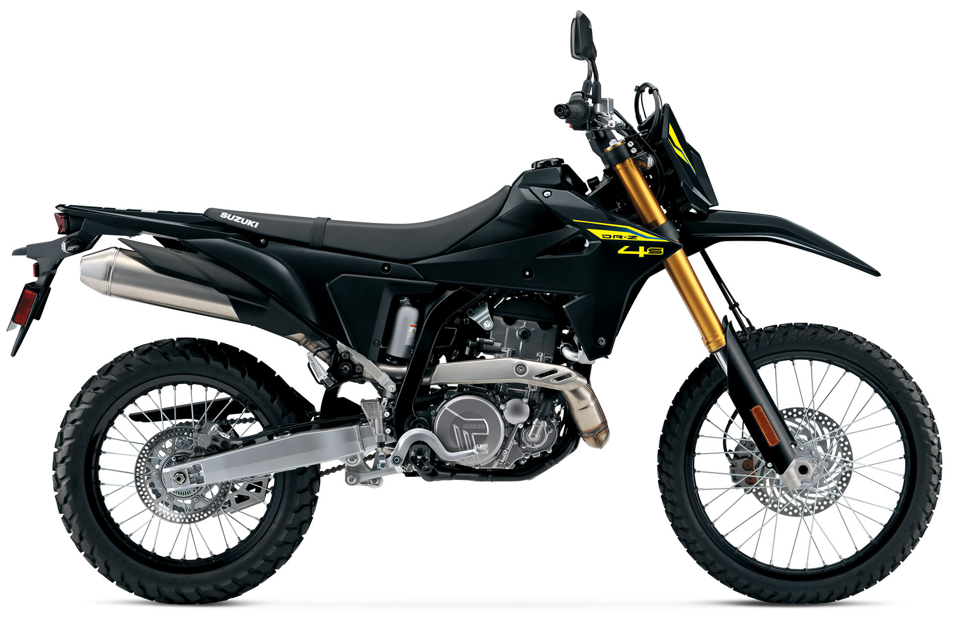 Drブラックのみ New 2027 Suzuki DR-Z4S Solid Black Motorcycles For Sale in