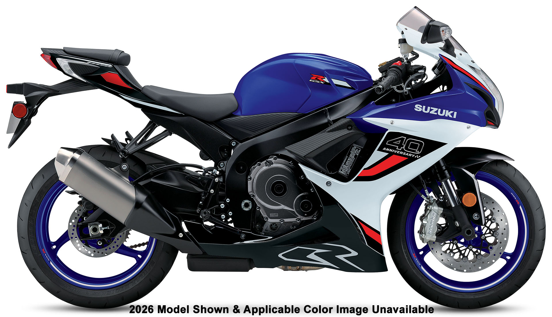 New 2027 Suzuki GSX-R600Z 40th Anniversary Edition Blue