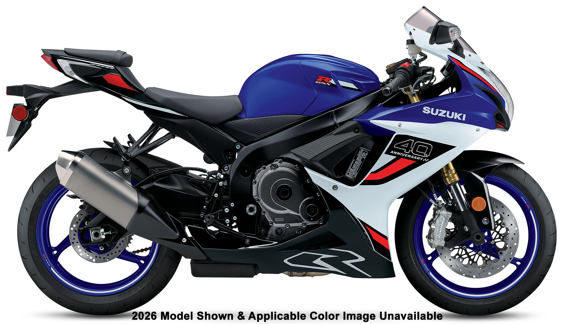 New 2027 Suzuki GSX-R750Z 40th Anniversary Edition Blue