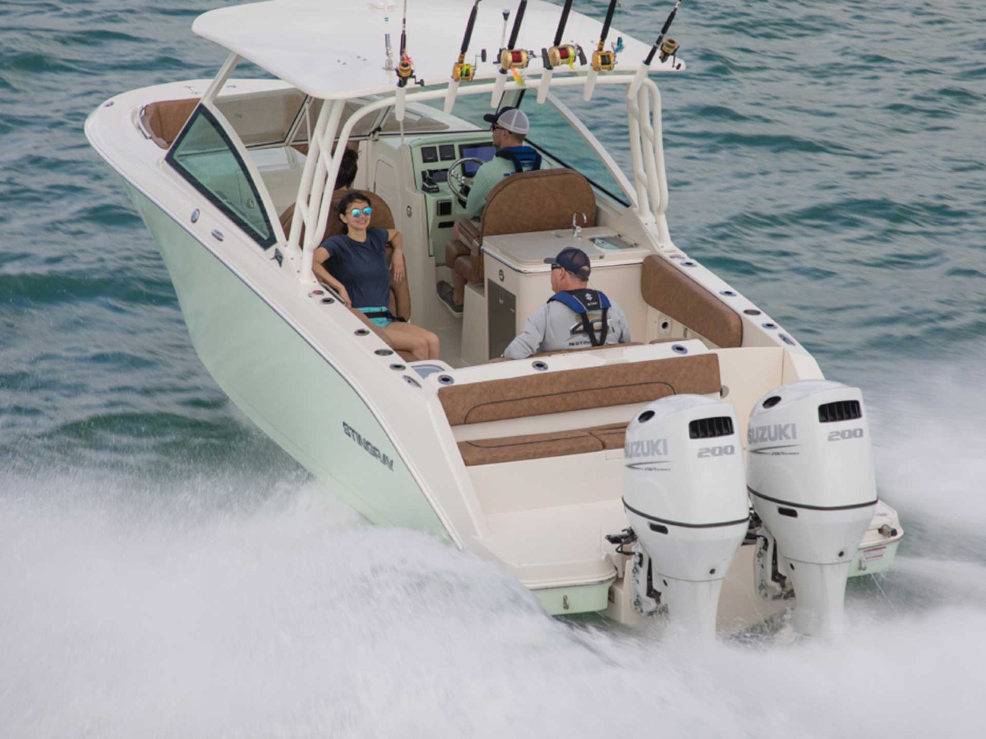 New Suzuki Marine DF200AX Mechanical Shift | Boat Engines in