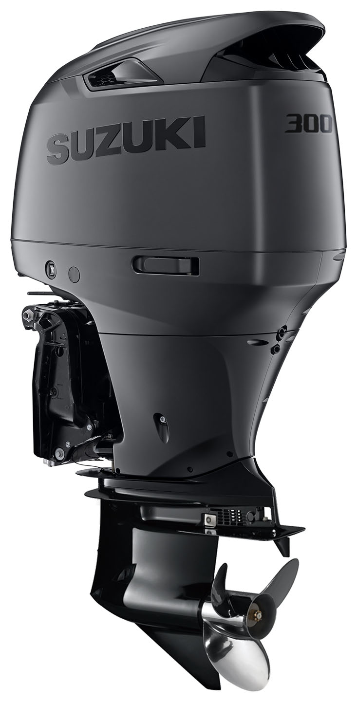 New Suzuki Marine DF300APX Stealth Matte Black | Boat Engines in