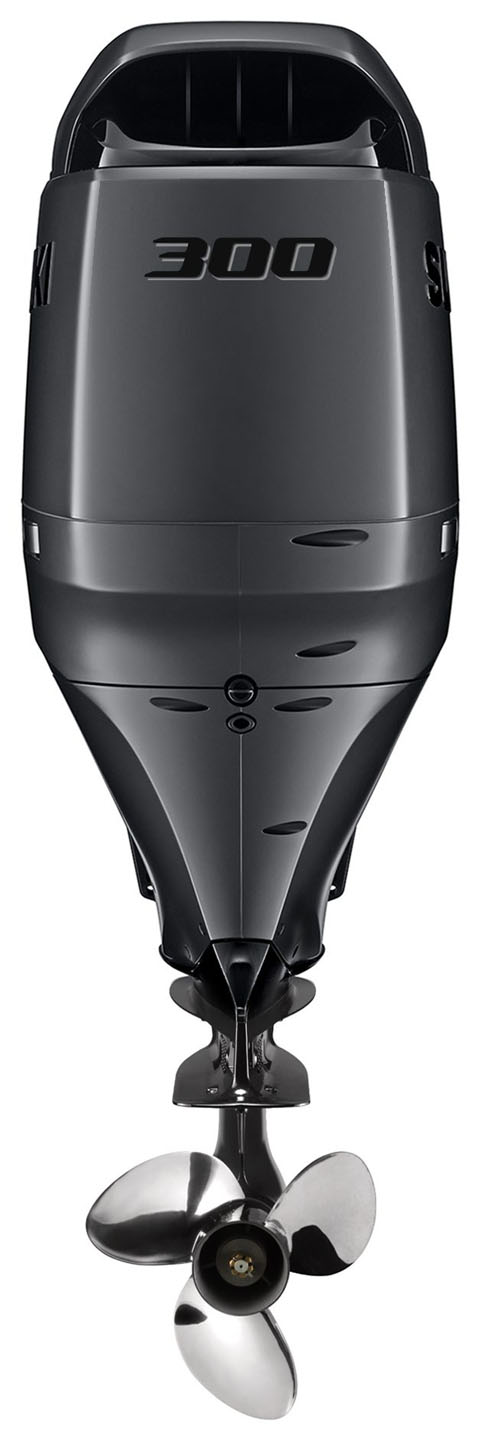 New Suzuki Marine DF300APX Stealth Matte Black | Boat Engines in