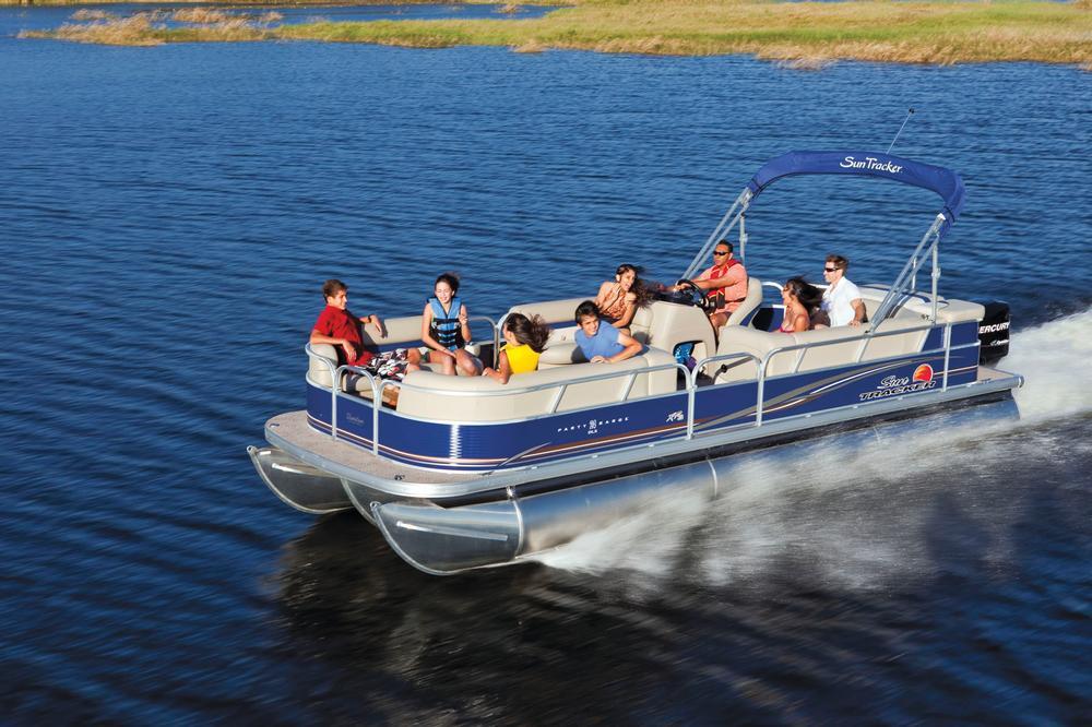 2012 Sun Tracker Party Barge 24 DLX XP3 in Topeka, Kansas - Photo 3