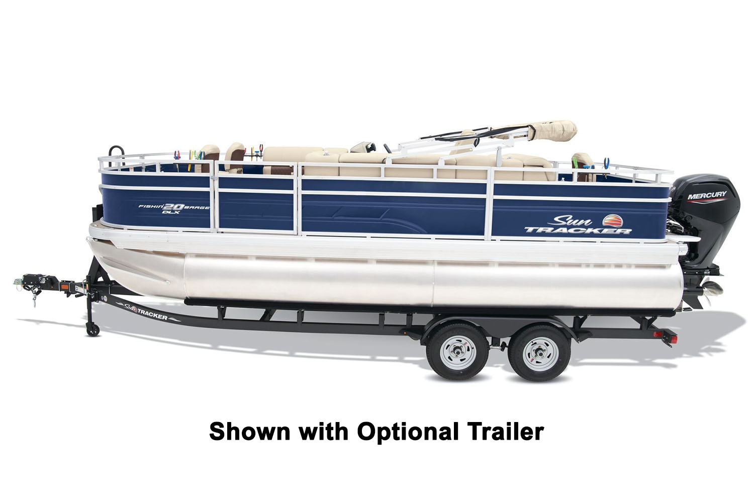 2024 Sun Tracker Fishin' Barge 20 DLX in Topeka, Kansas - Photo 2